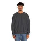 Ace'n Black Crest Embroidered Crewneck Sweatshirt