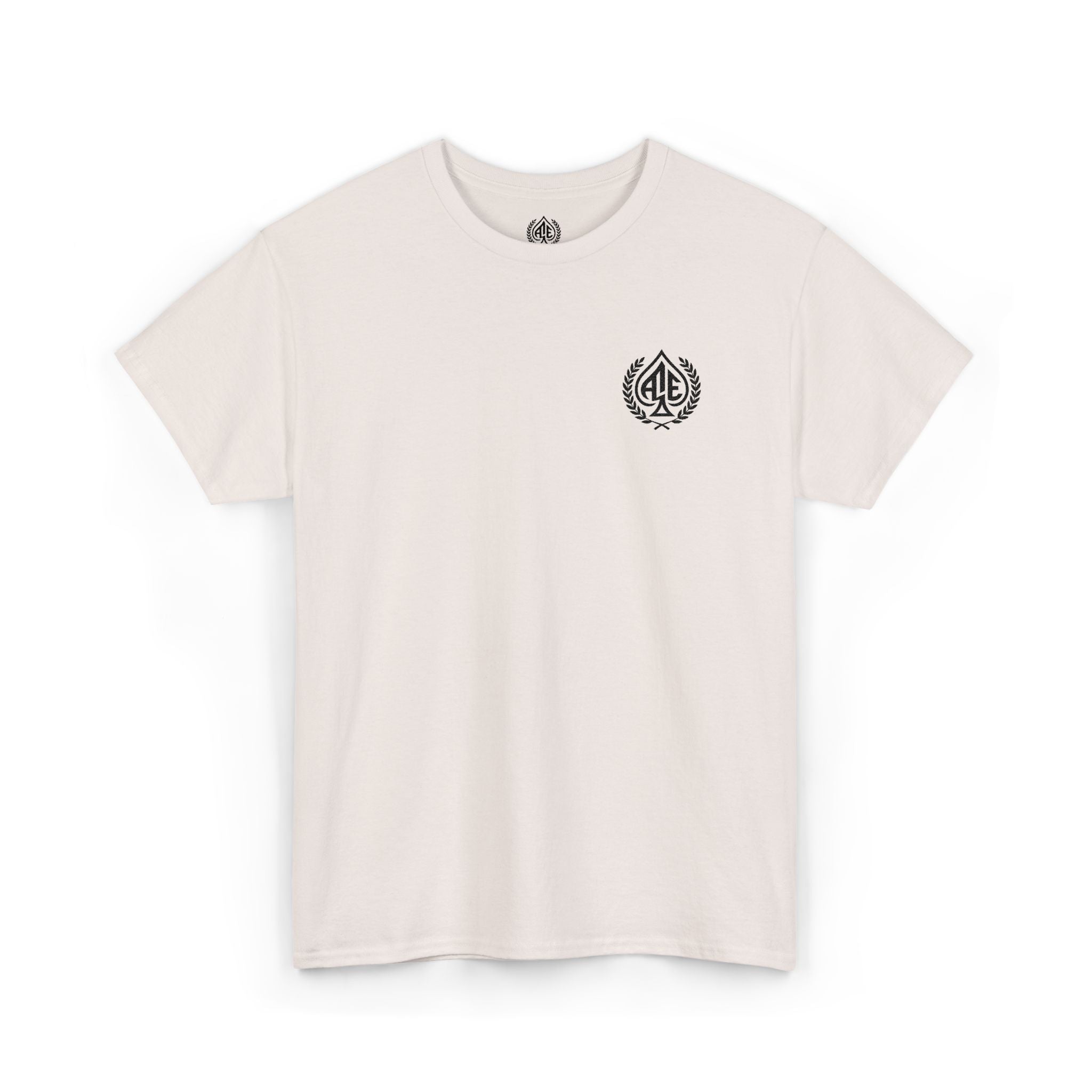 Ace'n Black Crest Embroidered Tee