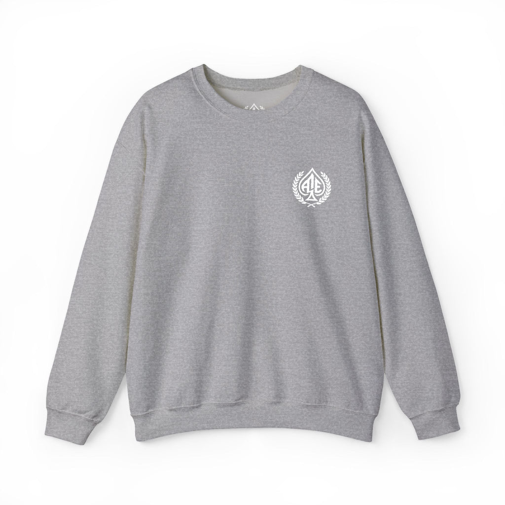 Ace'n White Crest Embroidered Crewneck Sweatshirt