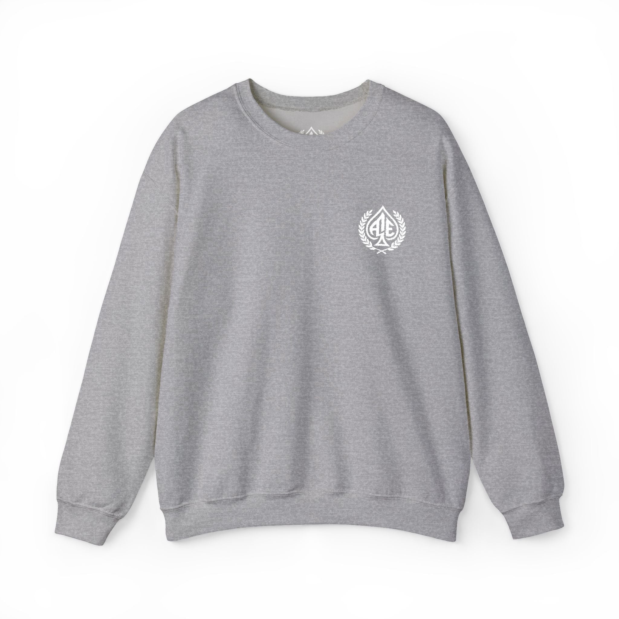 Ace'n White Crest Embroidered Crewneck Sweatshirt