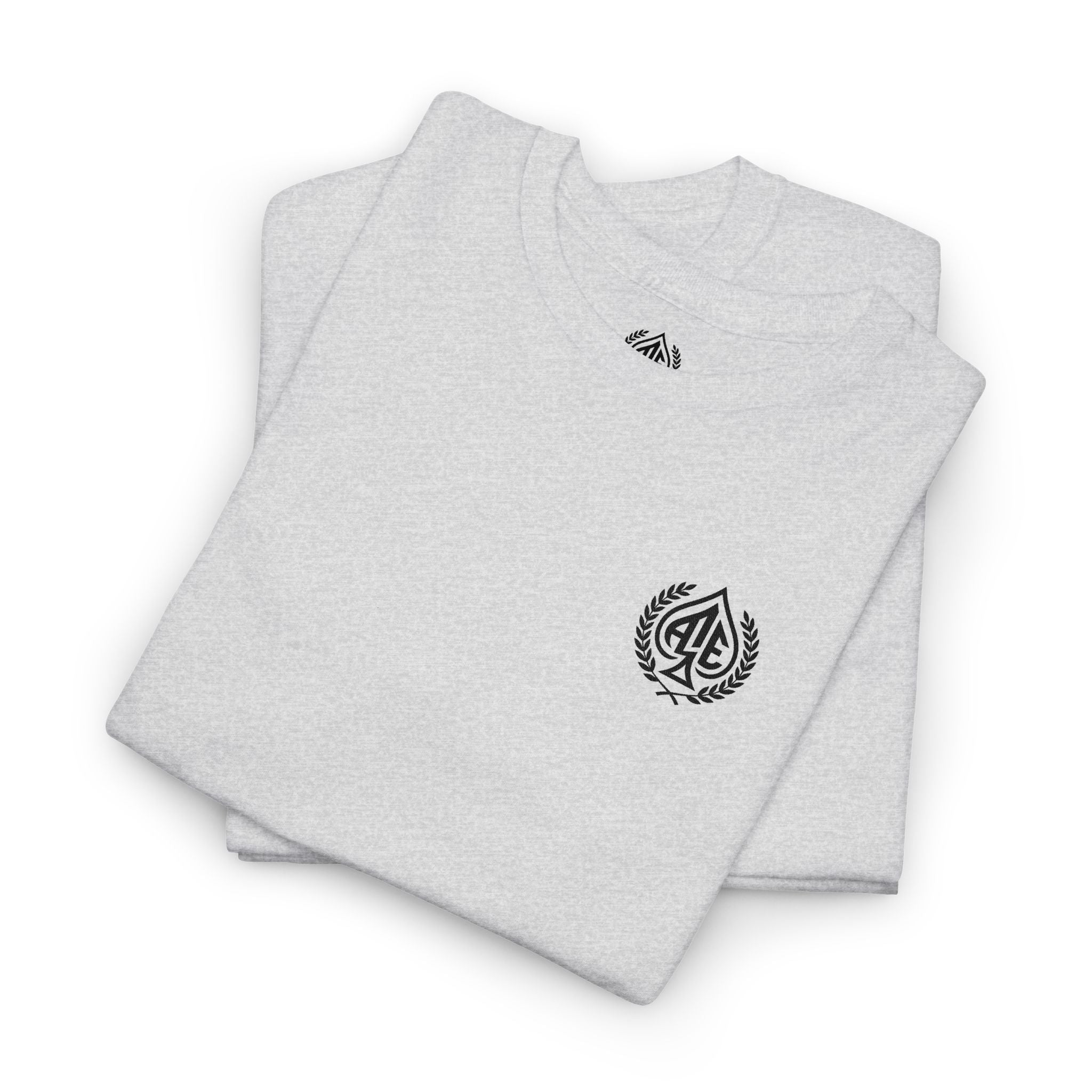 Ace'n Black Crest Embroidered Tee