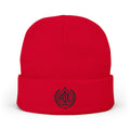 Ace'n Black Crest Embroidered Beanie