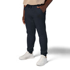 Ace'n Black Crest Embroidered Sweatpants