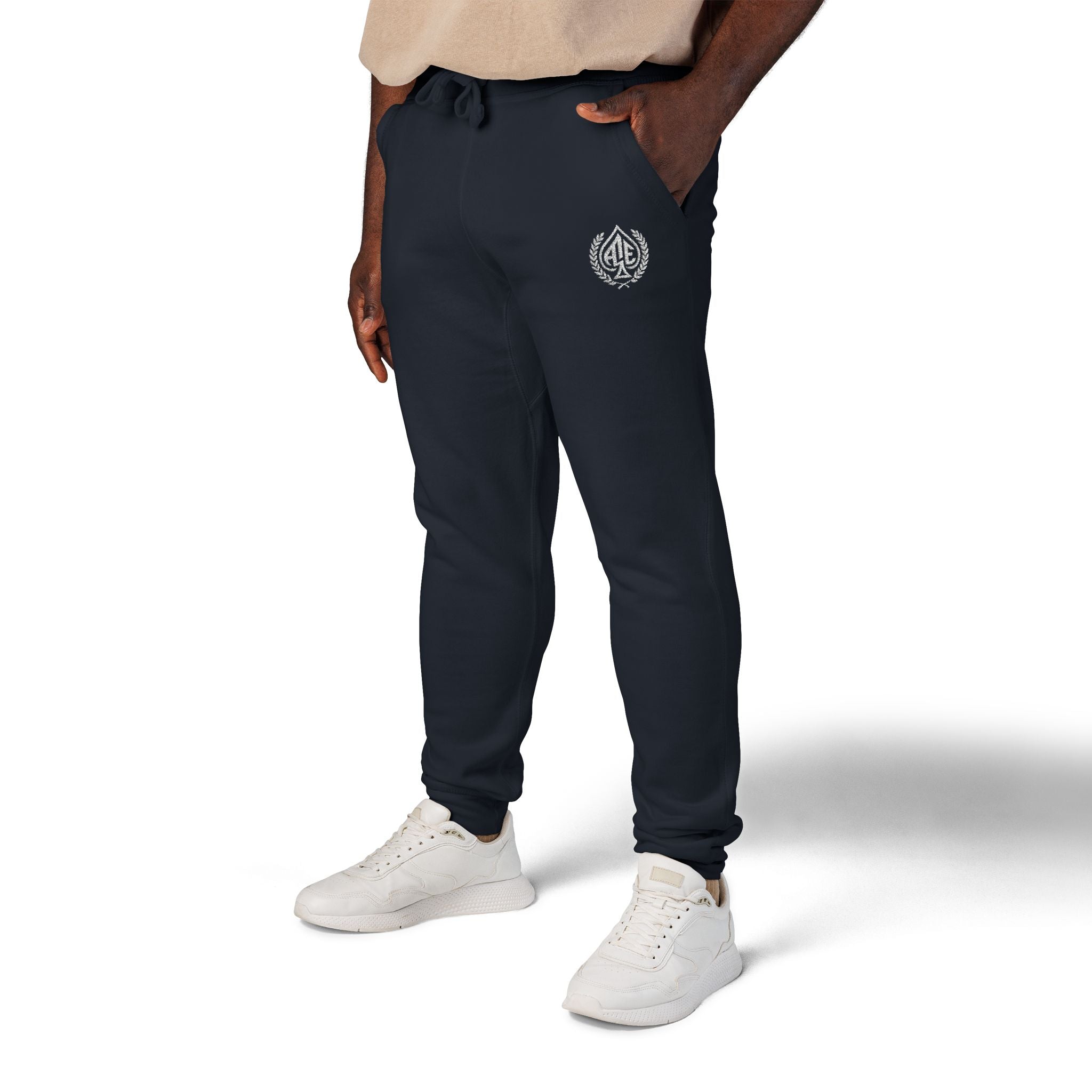 Ace'n White Crest Embroidered Sweatpants
