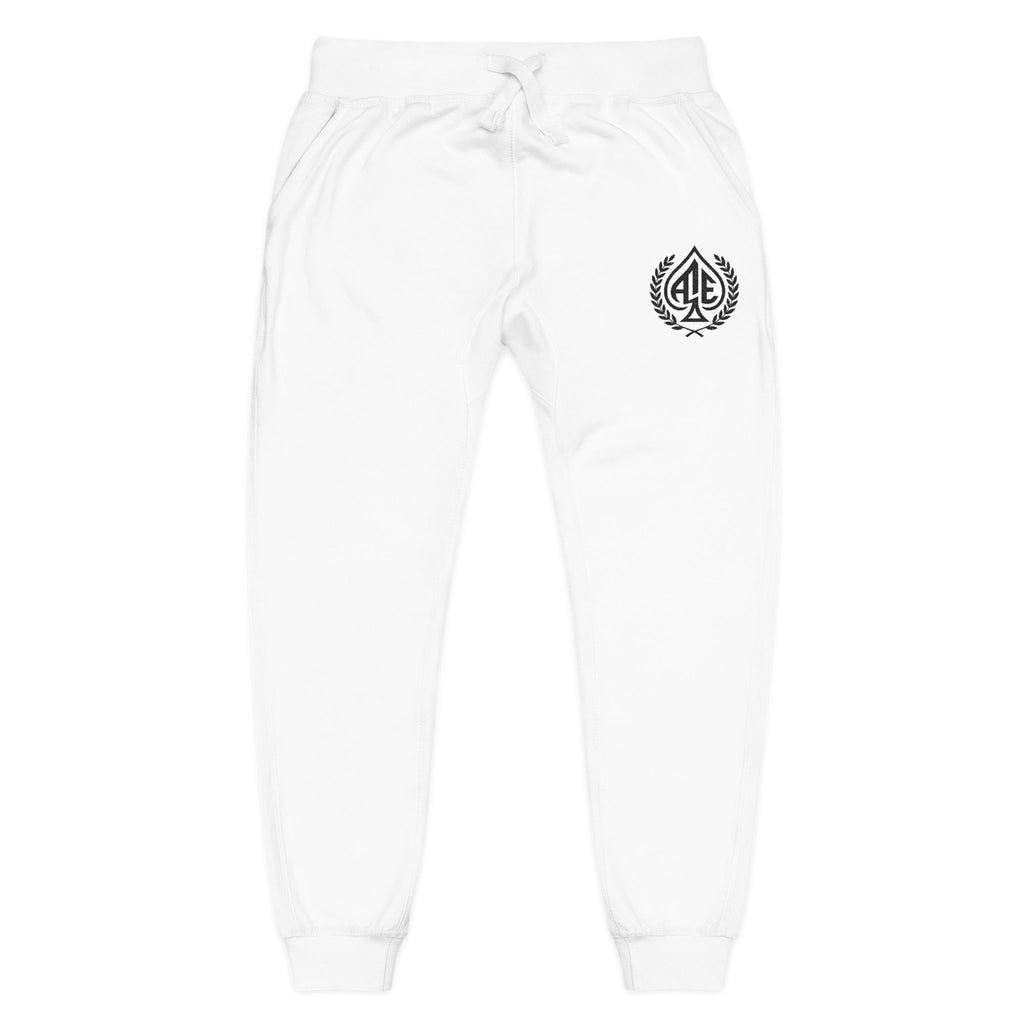 Ace'n Black Crest Embroidered Sweatpants