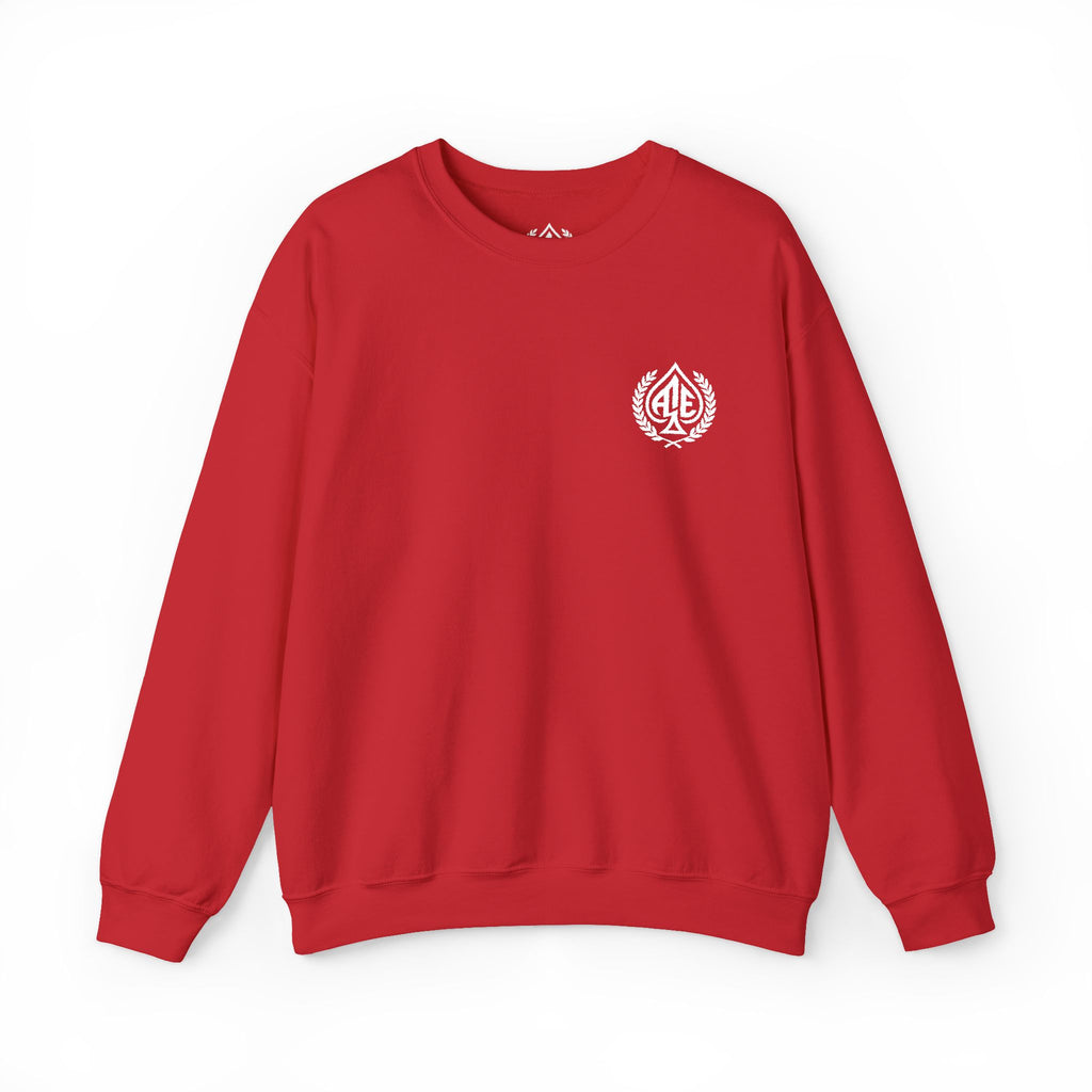 Ace'n White Crest Embroidered Crewneck Sweatshirt