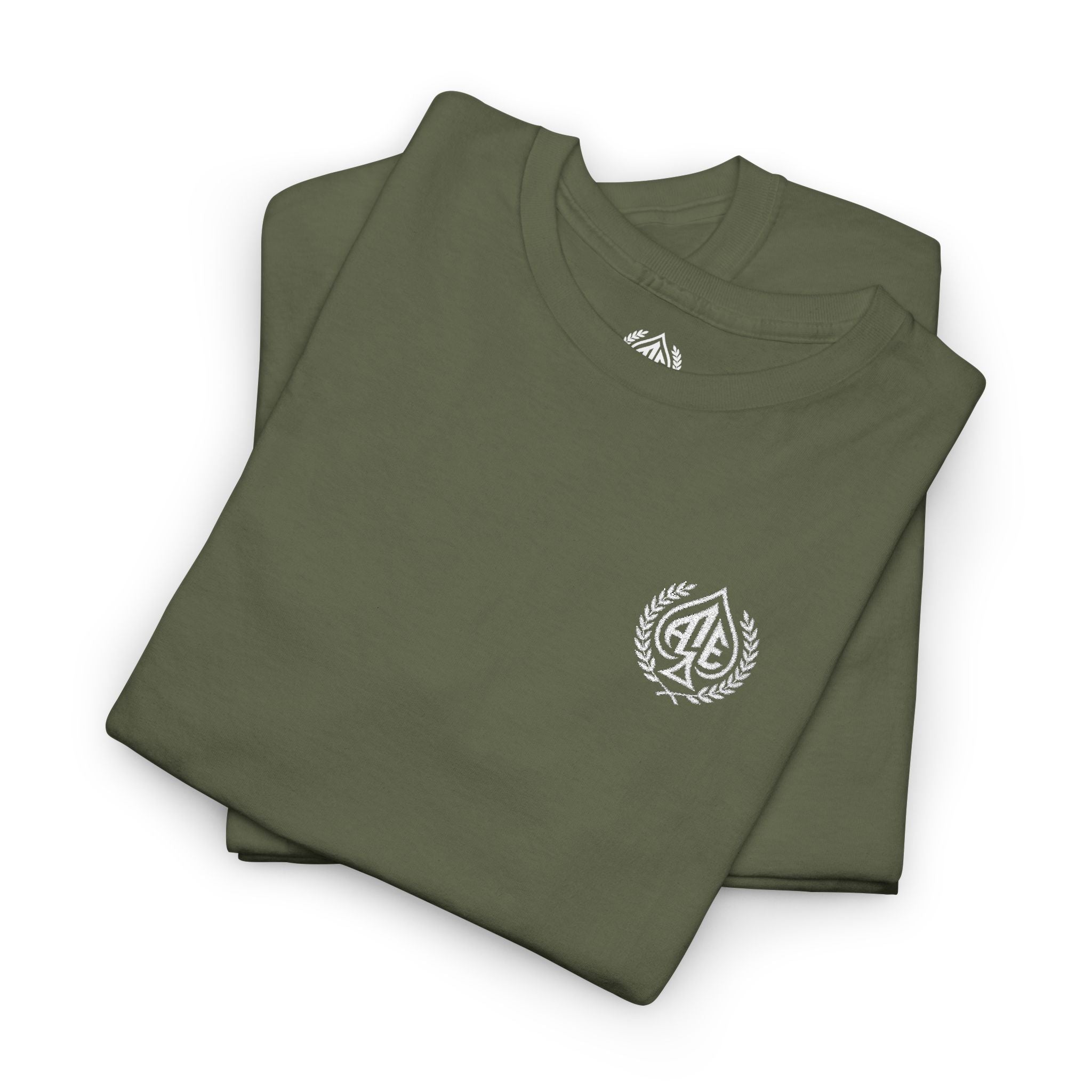 Ace'n White Crest Embroidered Tee