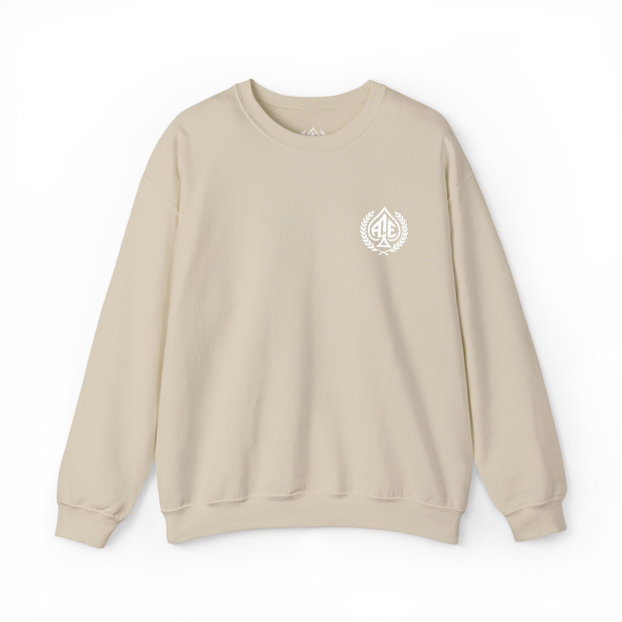 Ace'n White Crest Embroidered Crewneck Sweatshirt