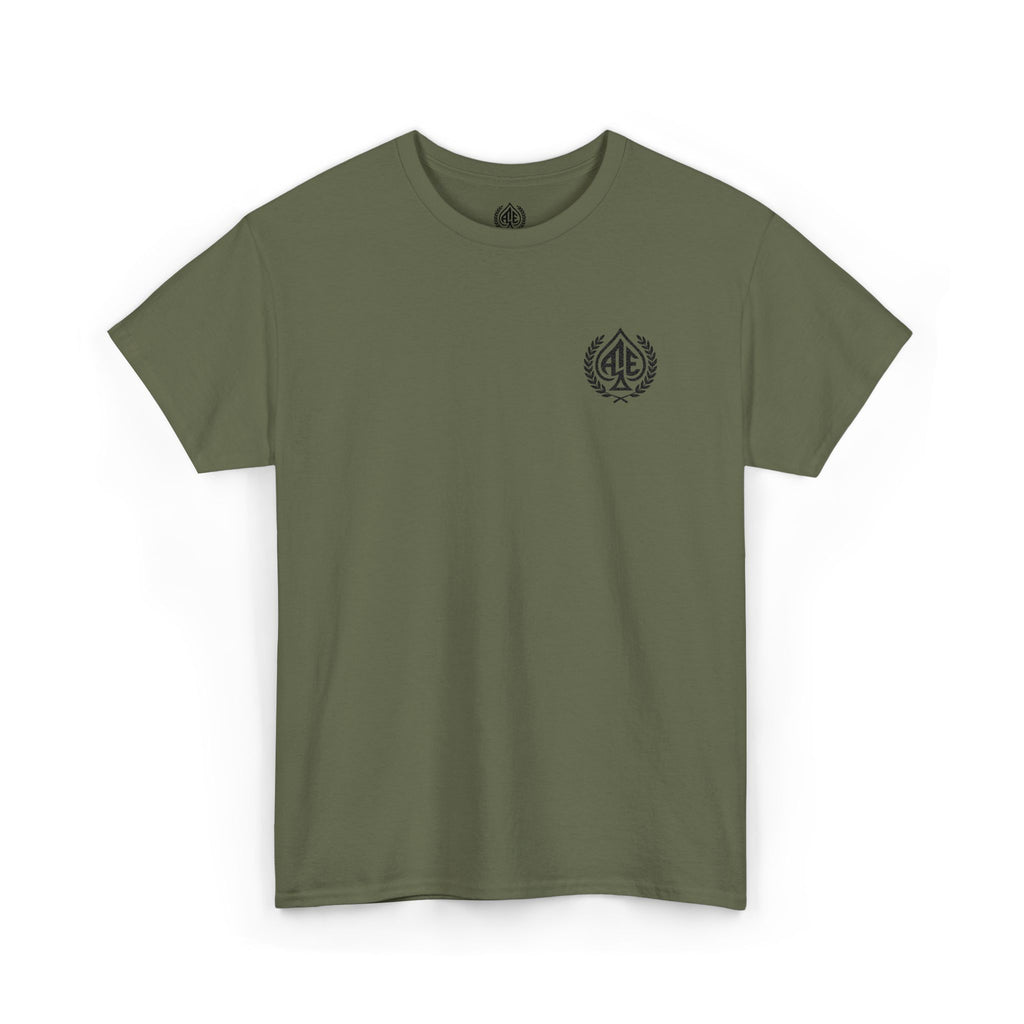 Ace'n Black Crest Embroidered Tee