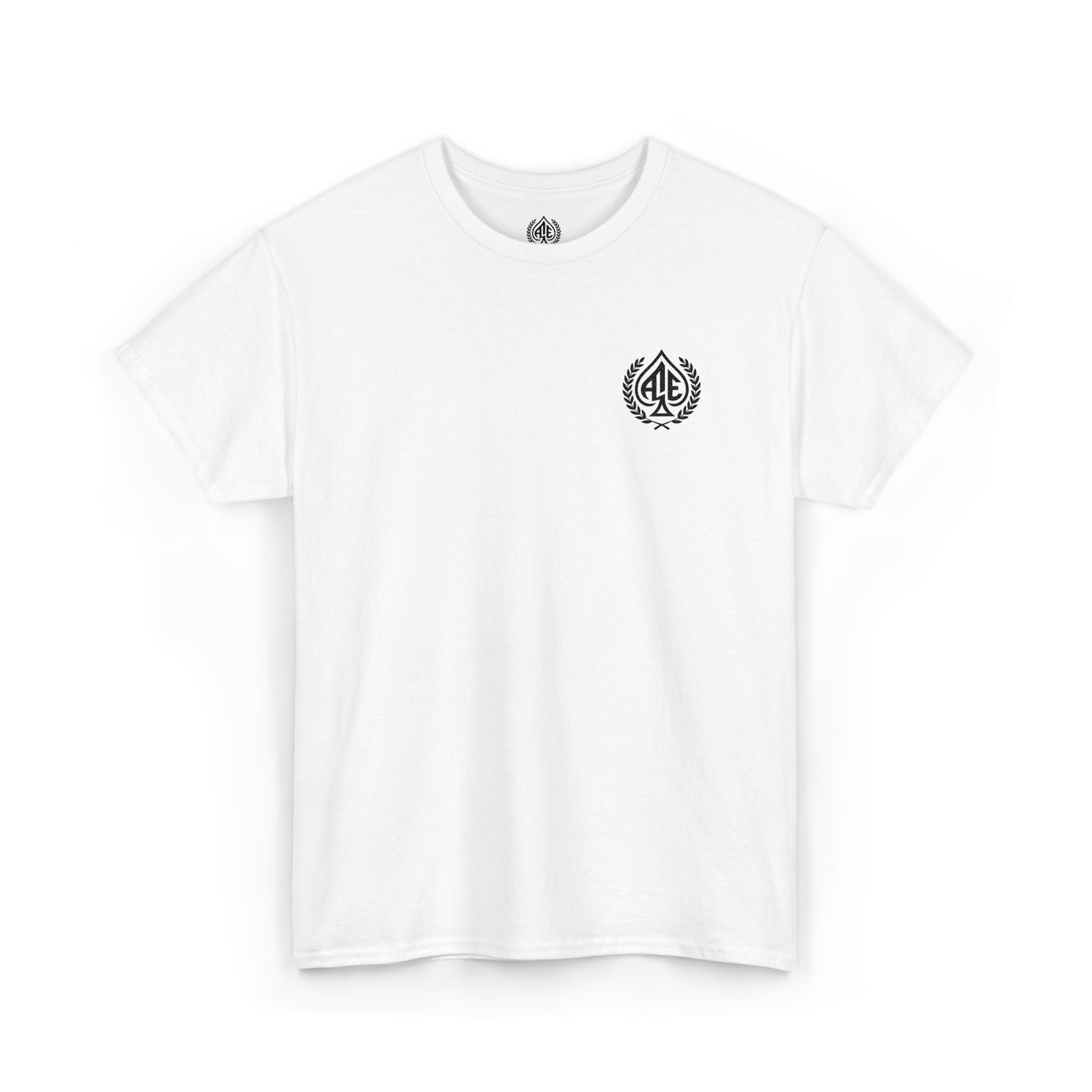 Ace'n Black Crest Embroidered Tee