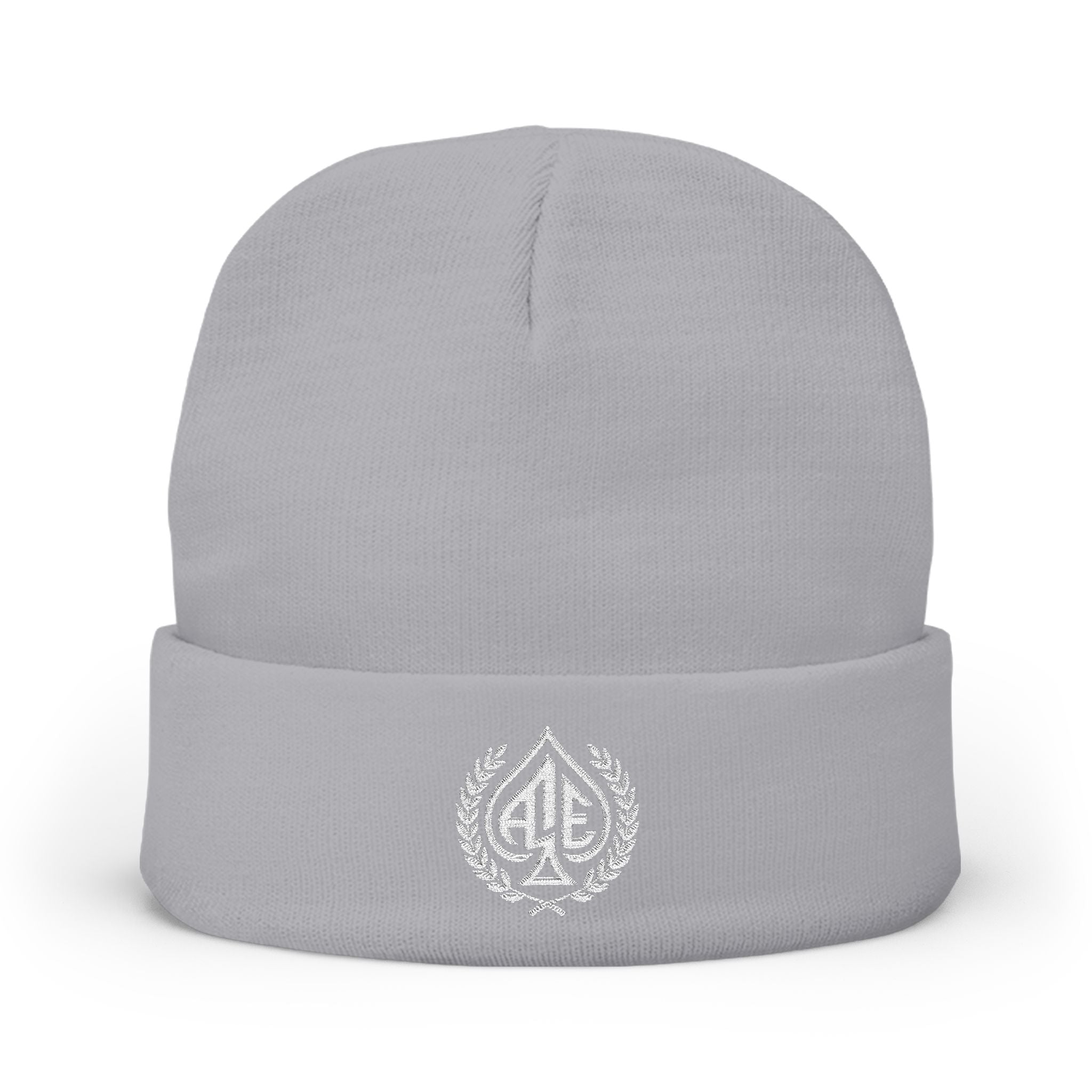 Ace'n White Crest Embroidered Beanie
