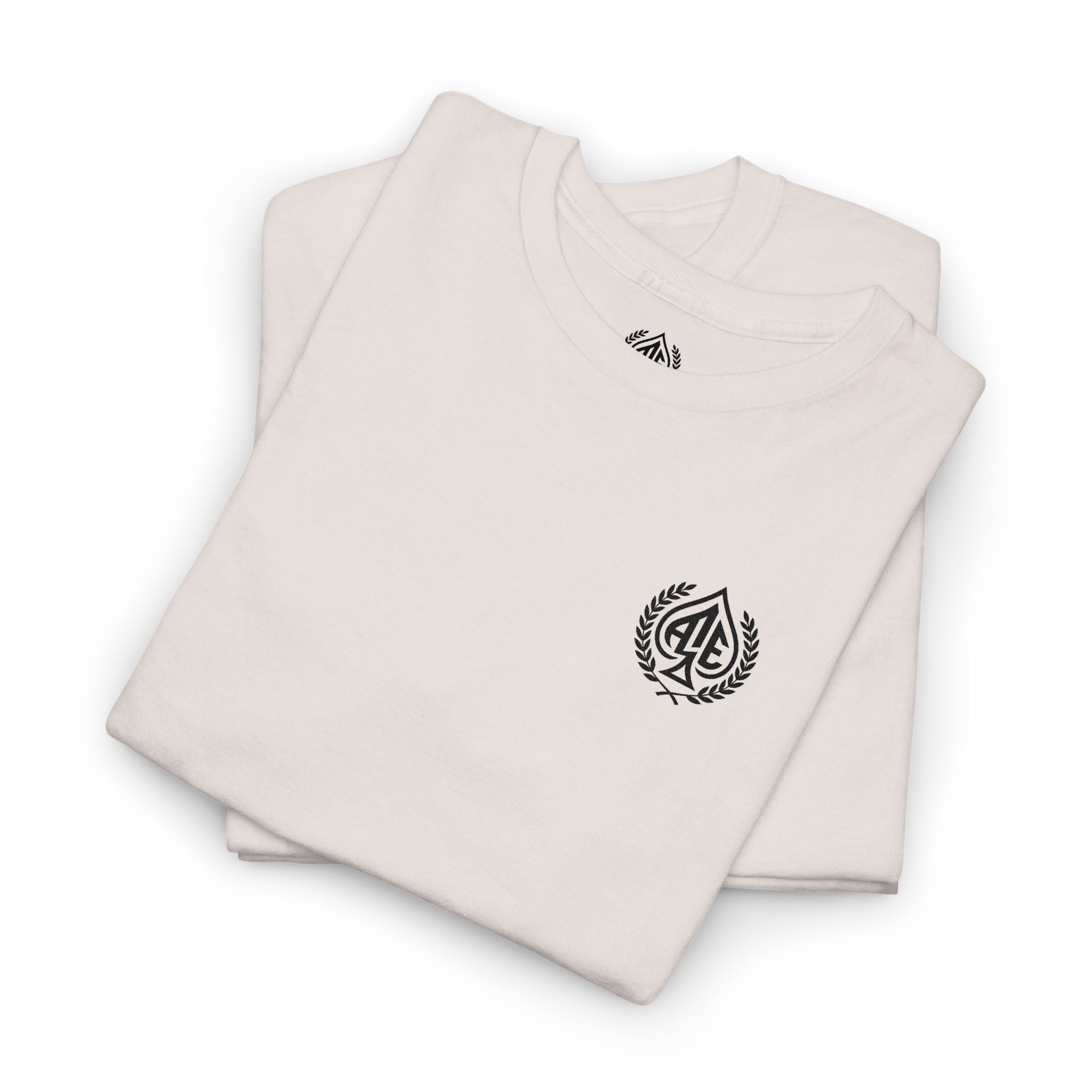 Ace'n Black Crest Embroidered Tee