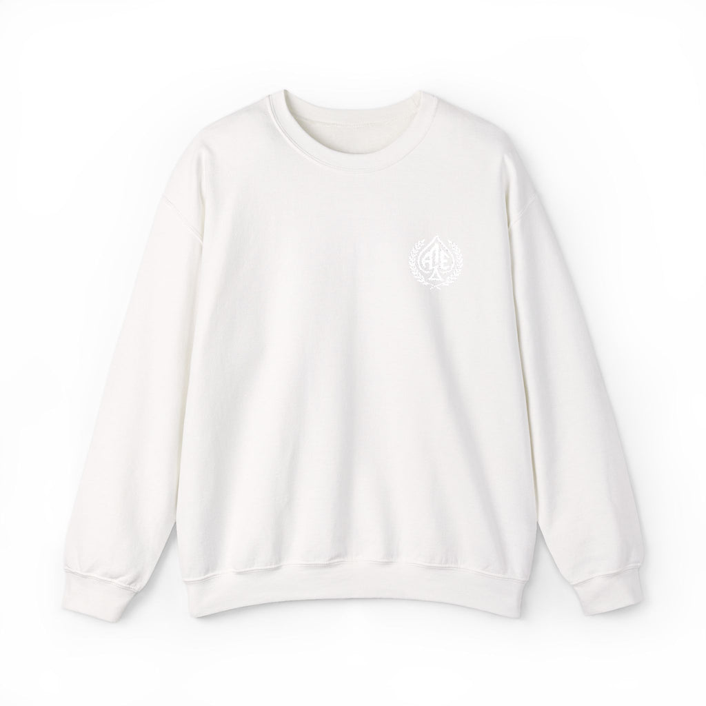 Ace'n White Crest Embroidered Crewneck Sweatshirt