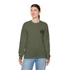 Ace'n Black Crest Embroidered Crewneck Sweatshirt