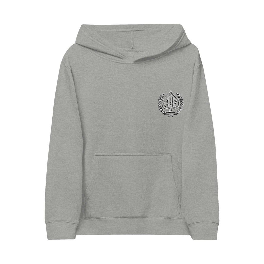 Ace'n White Crest Embroidered Kids Hoodie