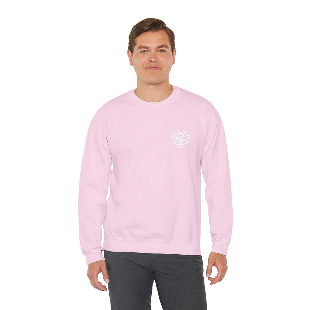 Ace'n White Crest Embroidered Crewneck Sweatshirt