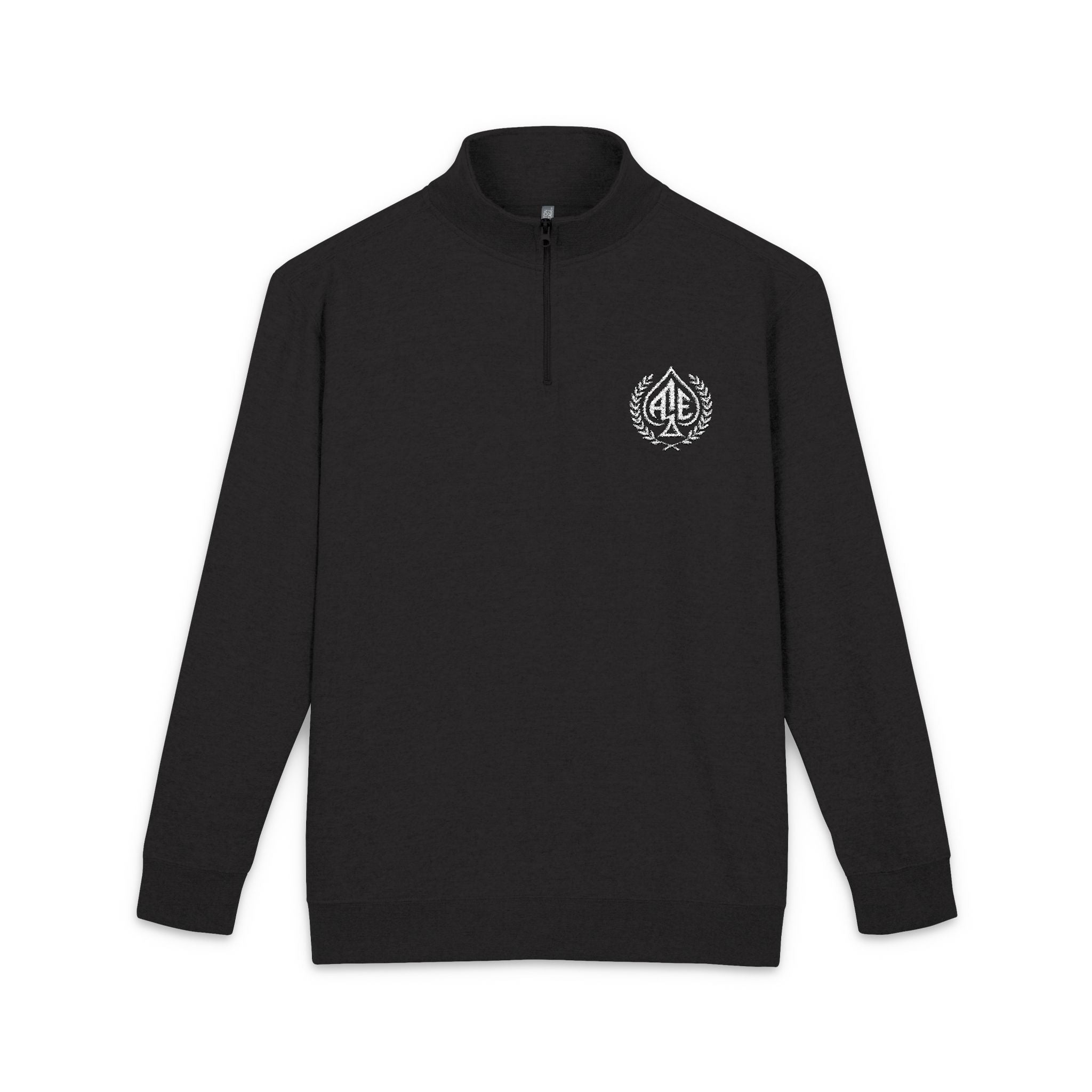 Ace'n Embroidered Quarter Zip Pullover