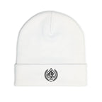 Ace'n Black Crest Embroidered Beanie