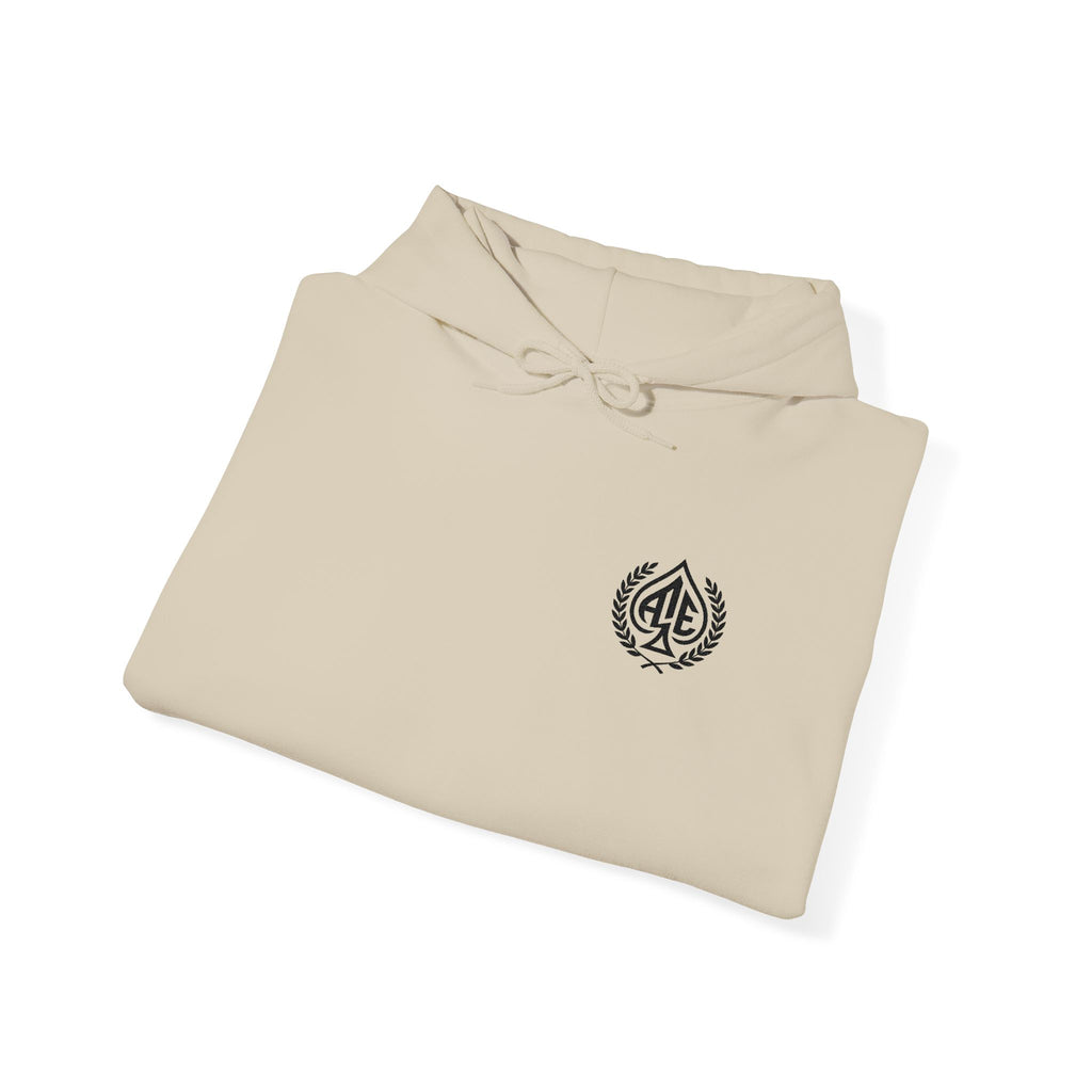 Ace'n Black Crest Embroidered Hoodie