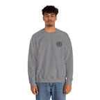 Ace'n Black Crest Embroidered Crewneck Sweatshirt