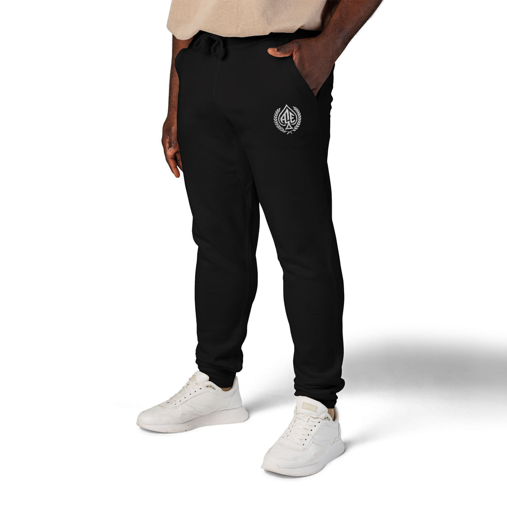 Ace'n White Crest Embroidered Sweatpants