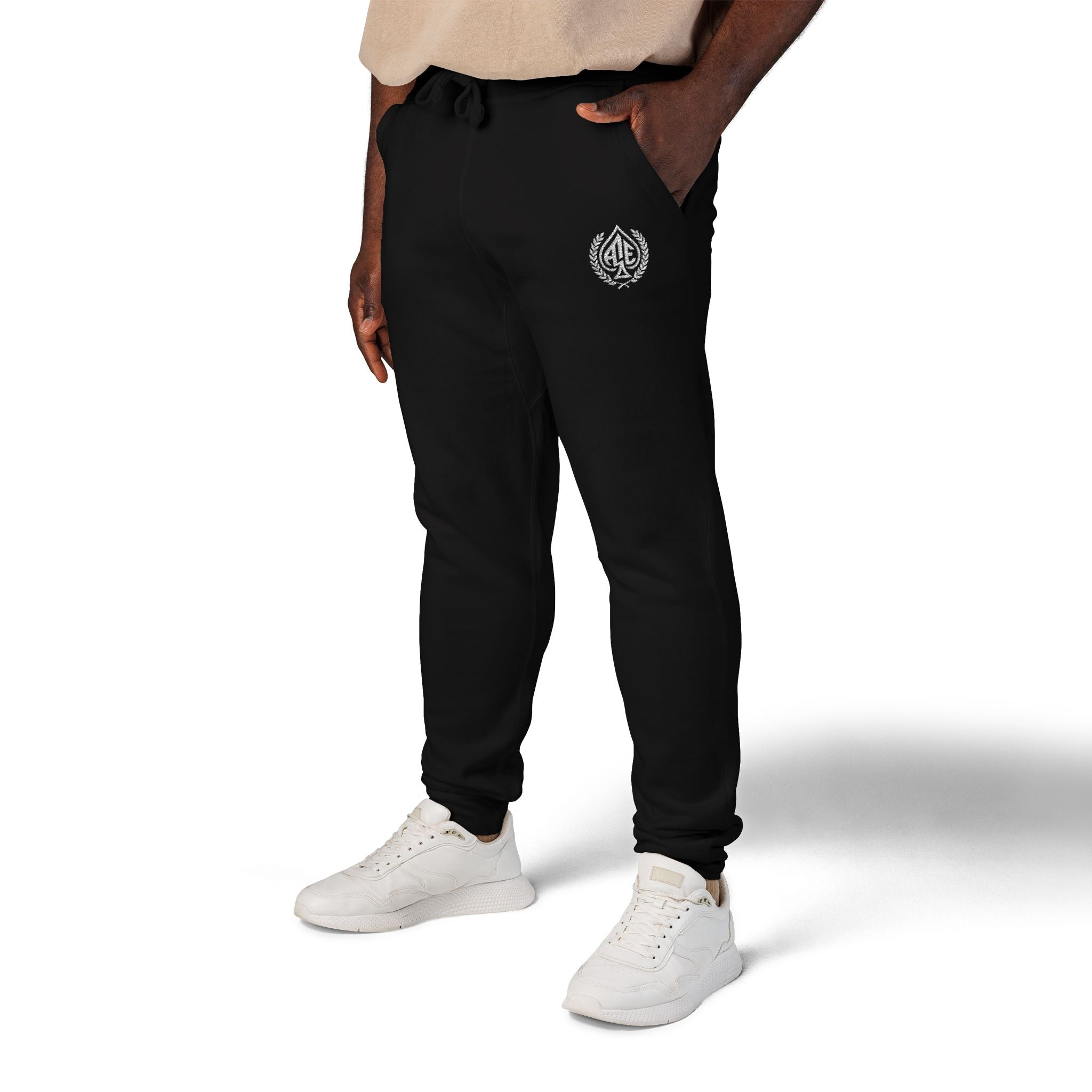Ace'n White Crest Embroidered Sweatpants