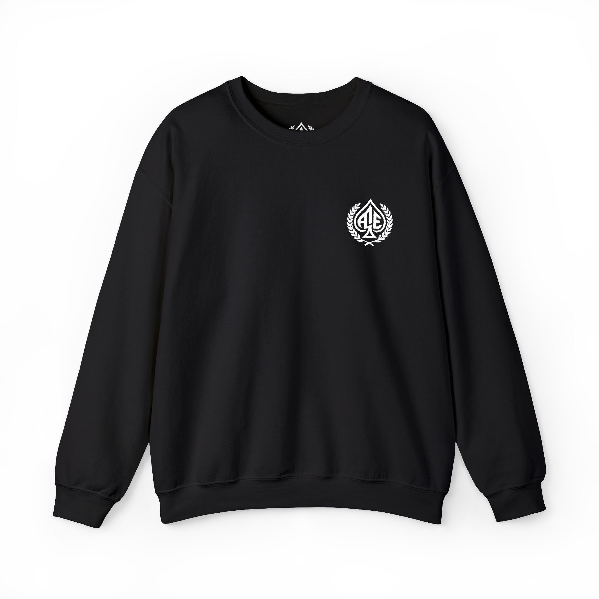 Ace'n White Crest Embroidered Crewneck Sweatshirt