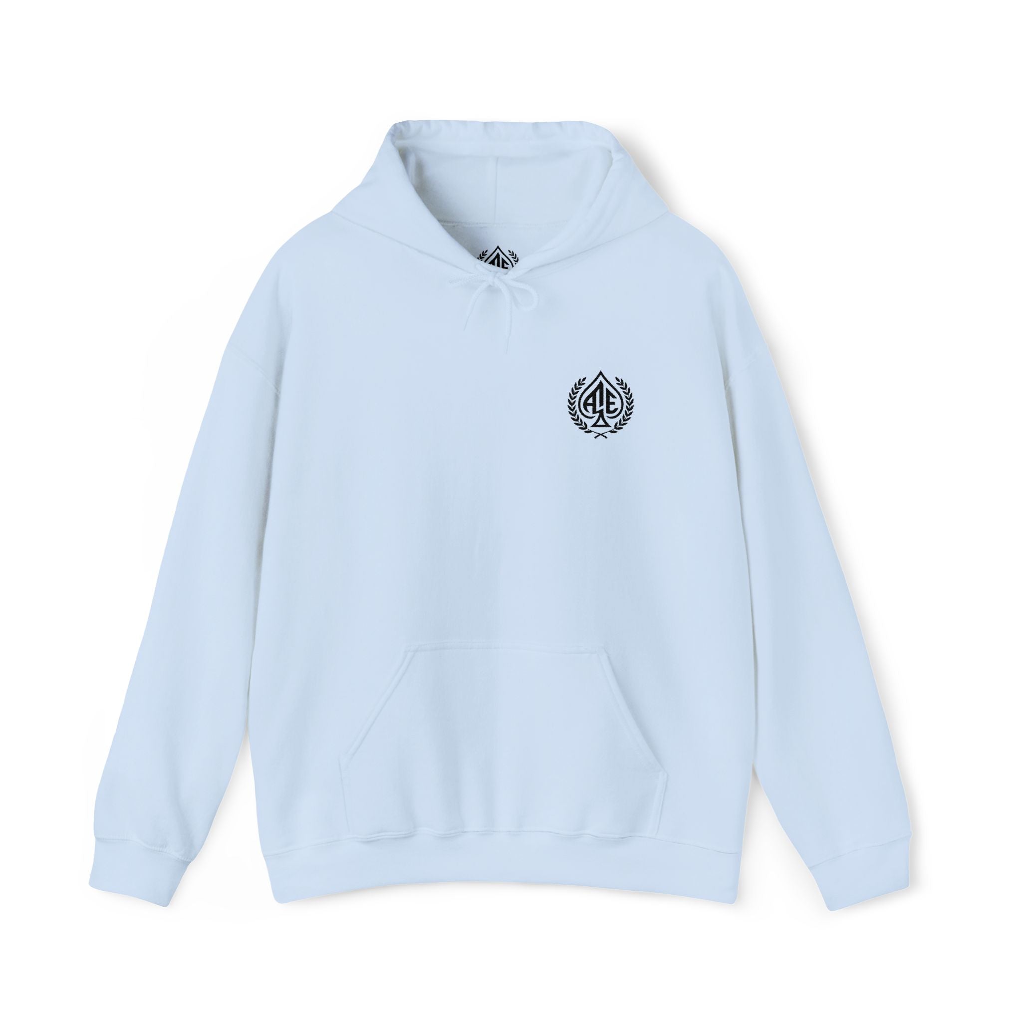 Ace'n Black Crest Embroidered Hoodie