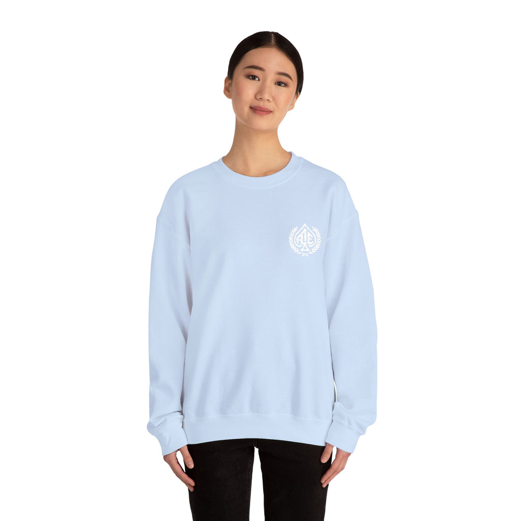 Ace'n White Crest Embroidered Crewneck Sweatshirt