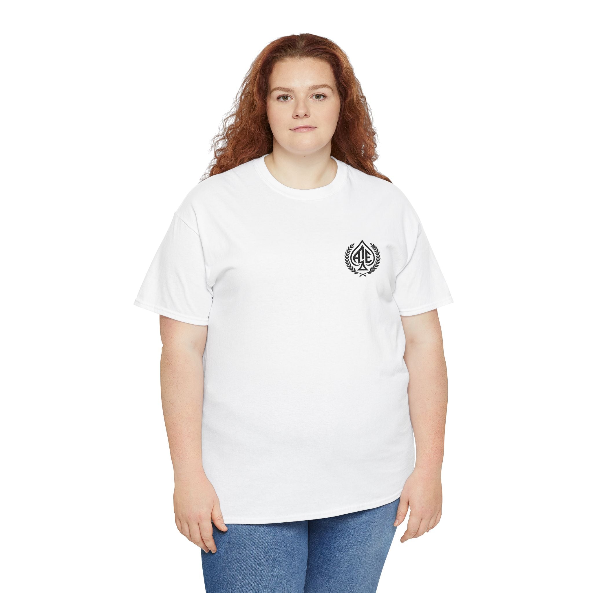 Ace'n Black Crest Embroidered Tee