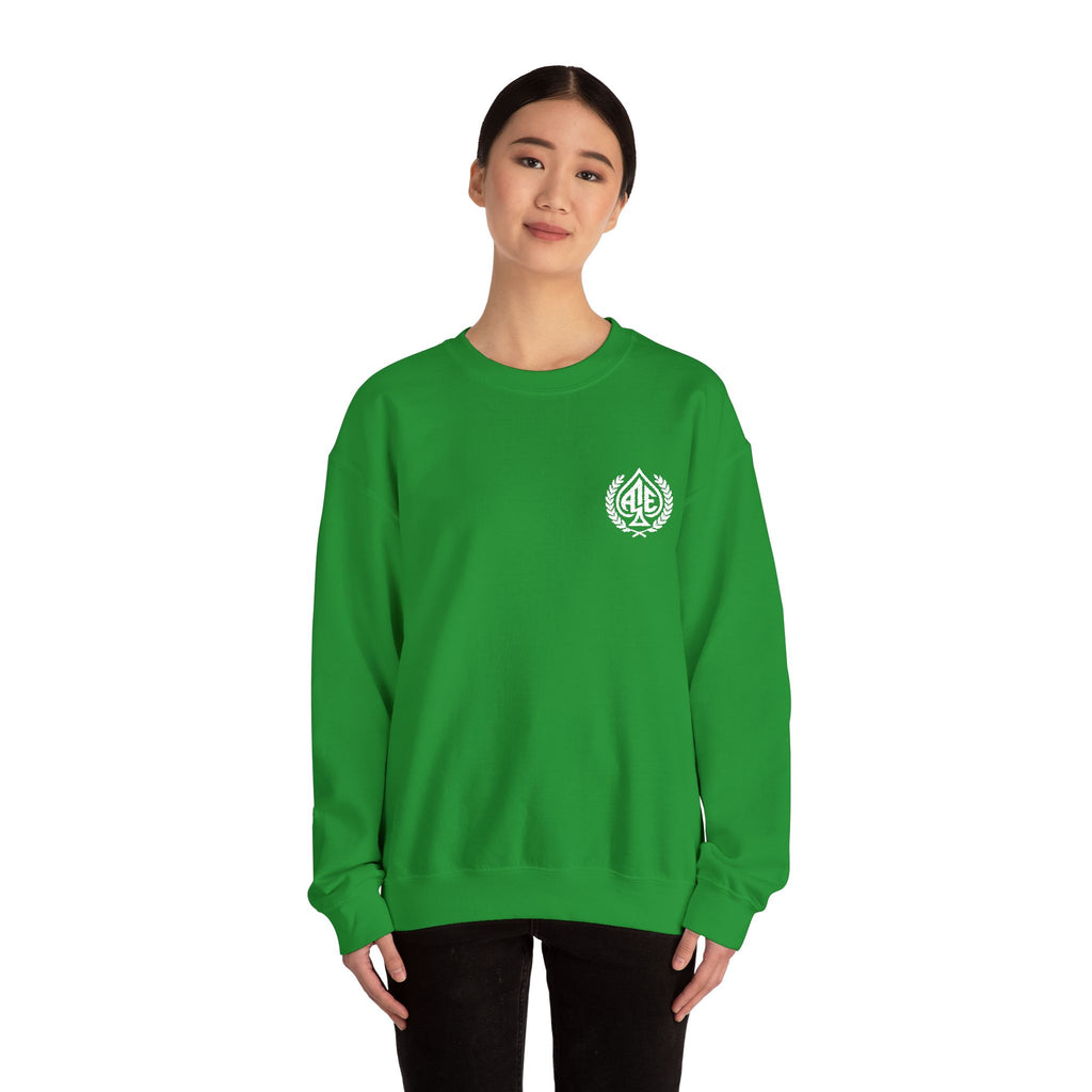 Ace'n White Crest Embroidered Crewneck Sweatshirt