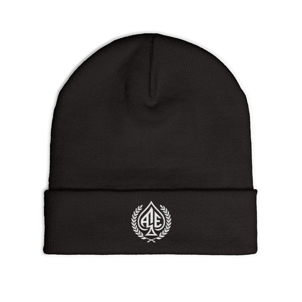 Ace'n White Crest Embroidered Beanie