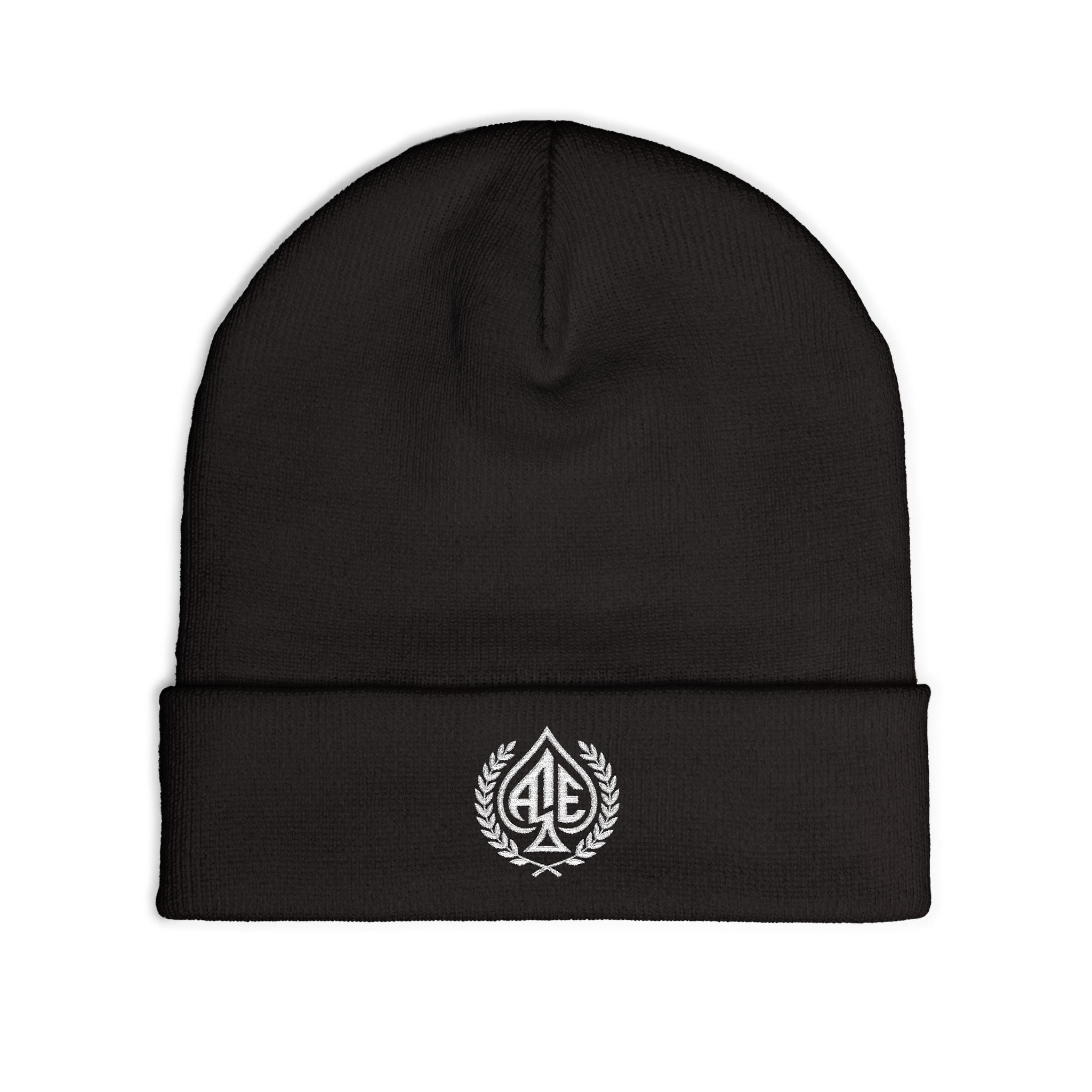 Ace'n White Crest Embroidered Beanie