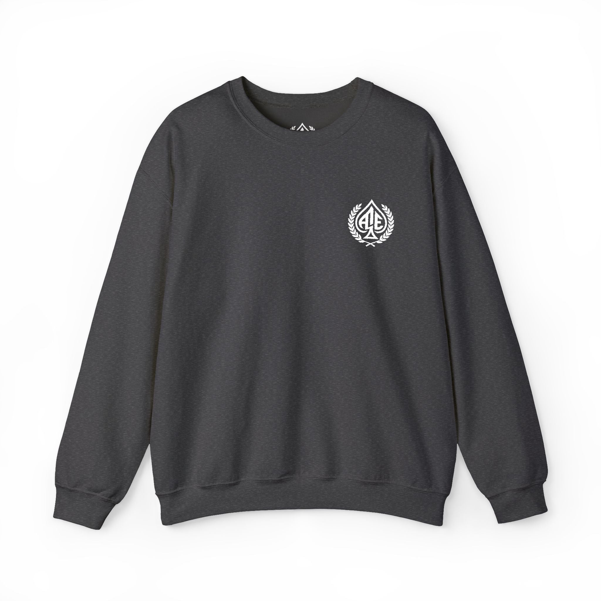 Ace'n White Crest Embroidered Crewneck Sweatshirt
