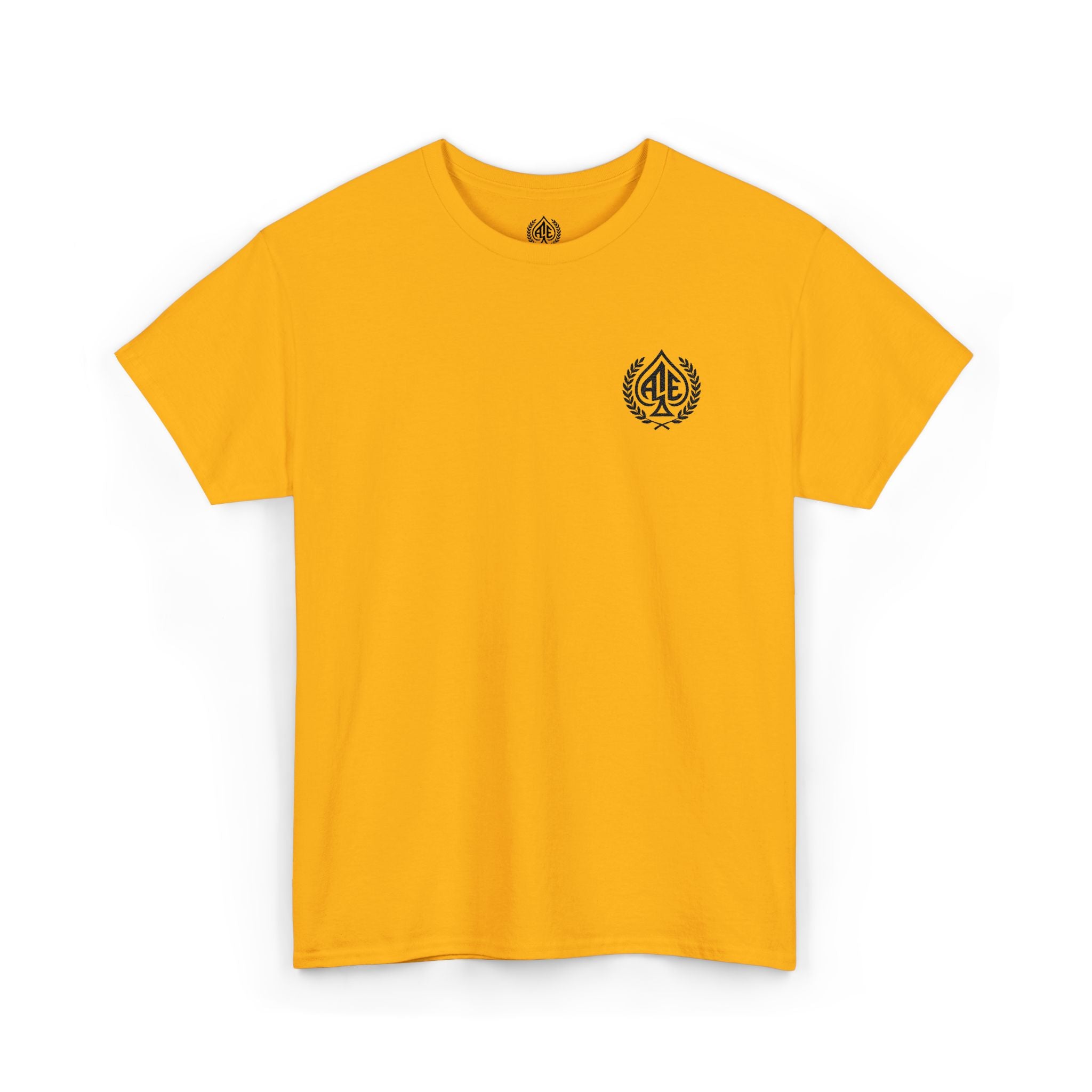 Ace'n Black Crest Embroidered Tee