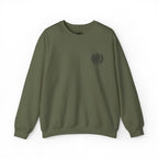Ace'n Black Crest Embroidered Crewneck Sweatshirt