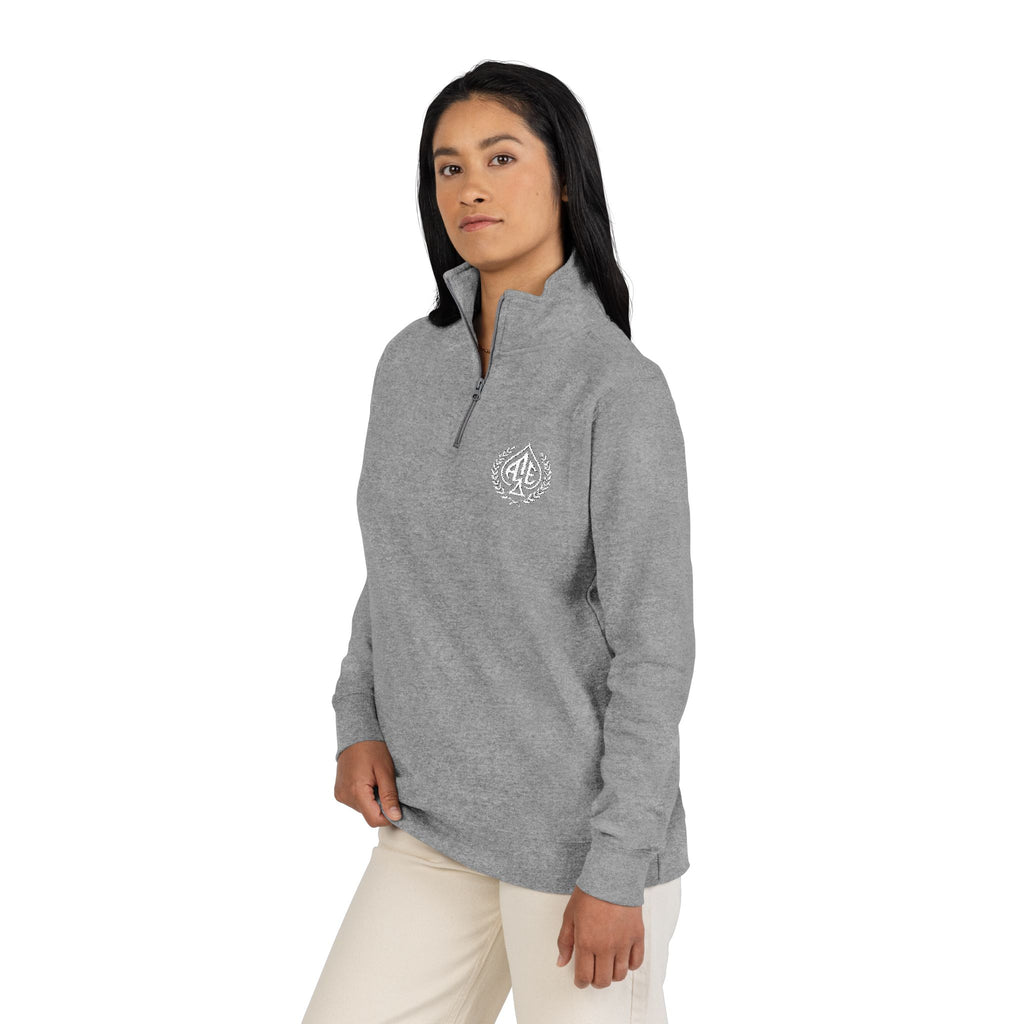 Ace'n Embroidered Quarter Zip Pullover