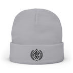 Ace'n Black Crest Embroidered Beanie