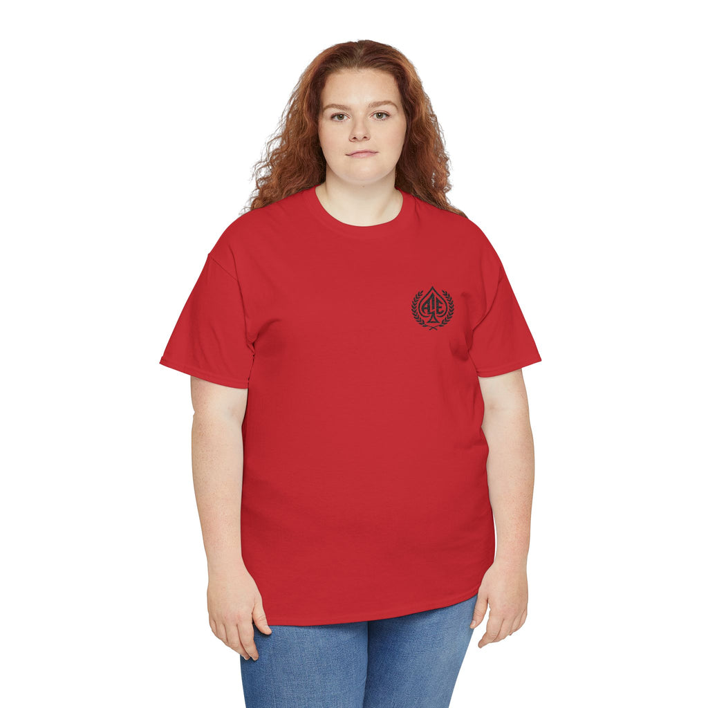 Ace'n Black Crest Embroidered Tee