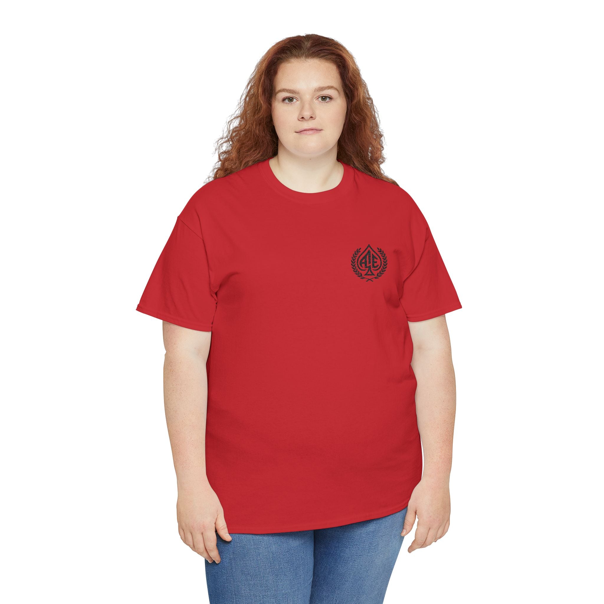 Ace'n Black Crest Embroidered Tee