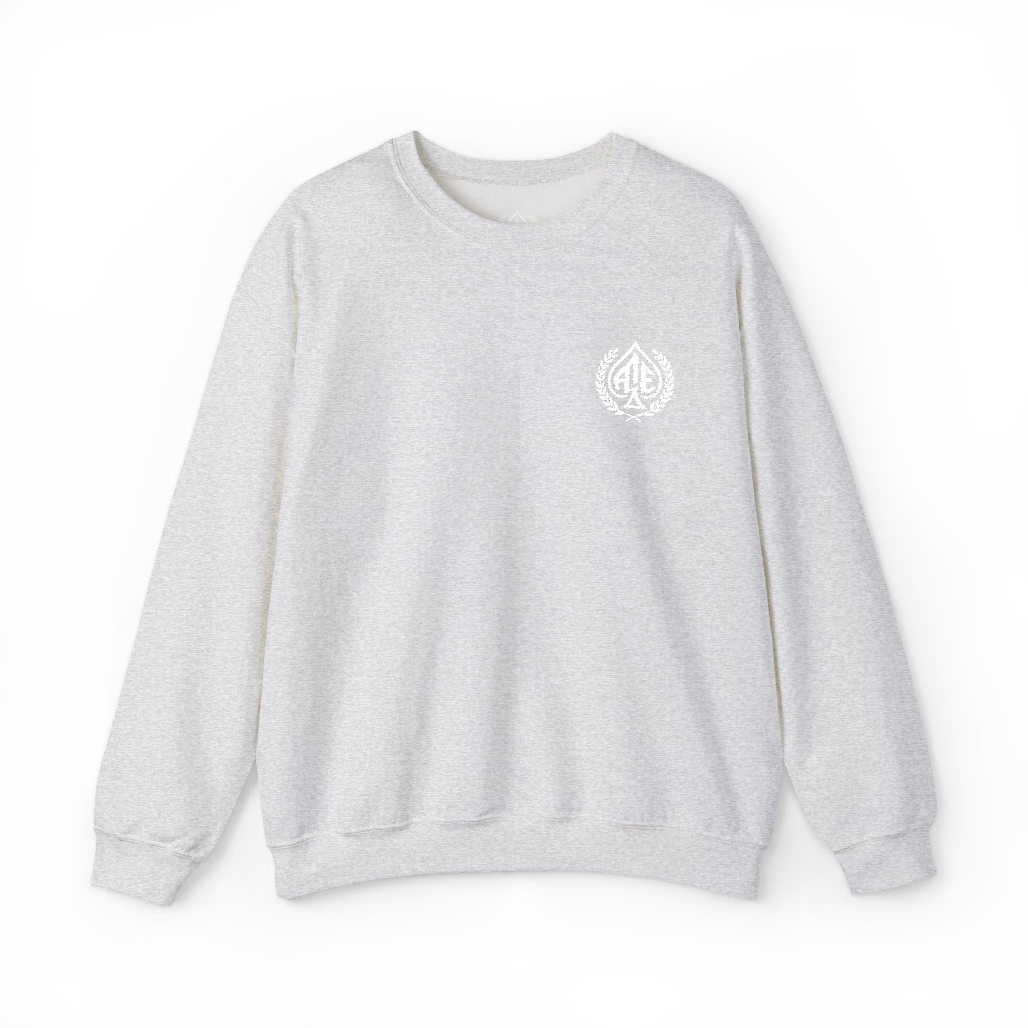 Ace'n White Crest Embroidered Crewneck Sweatshirt