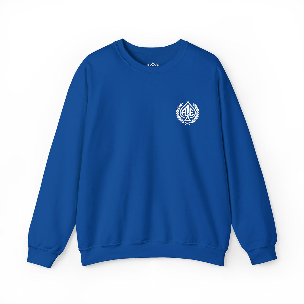Ace'n White Crest Embroidered Crewneck Sweatshirt