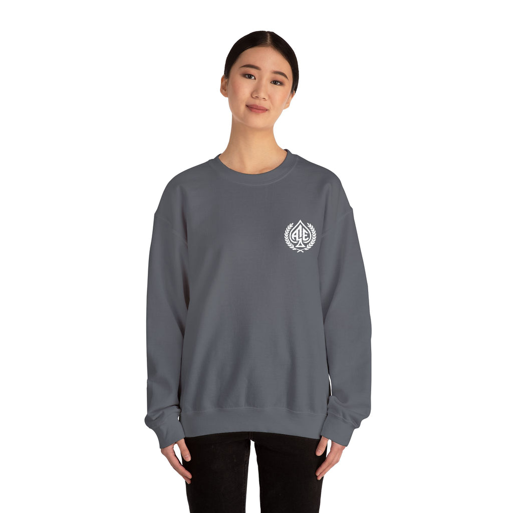 Ace'n White Crest Embroidered Crewneck Sweatshirt