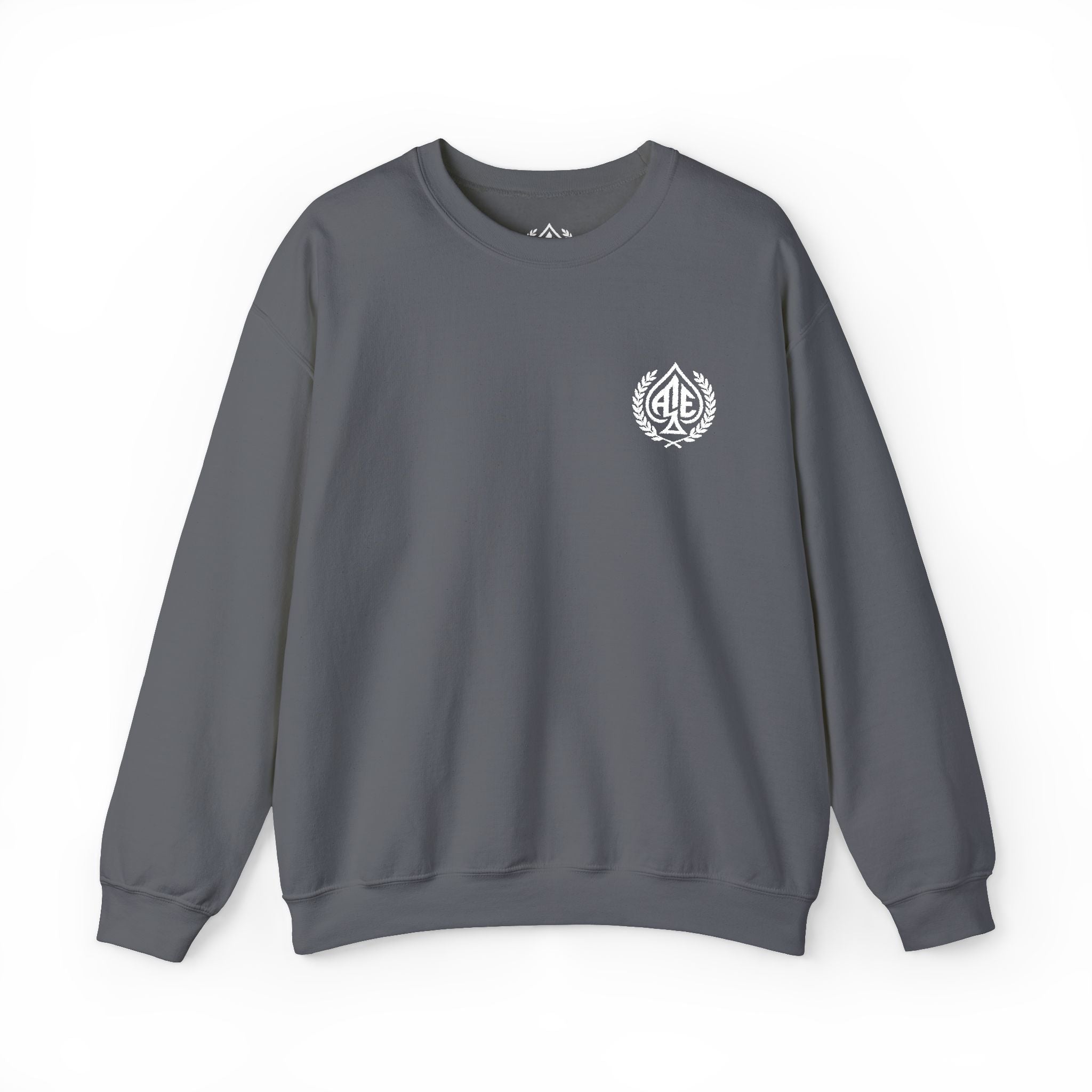 Ace'n White Crest Embroidered Crewneck Sweatshirt
