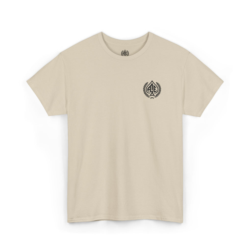 Ace'n Black Crest Embroidered Tee