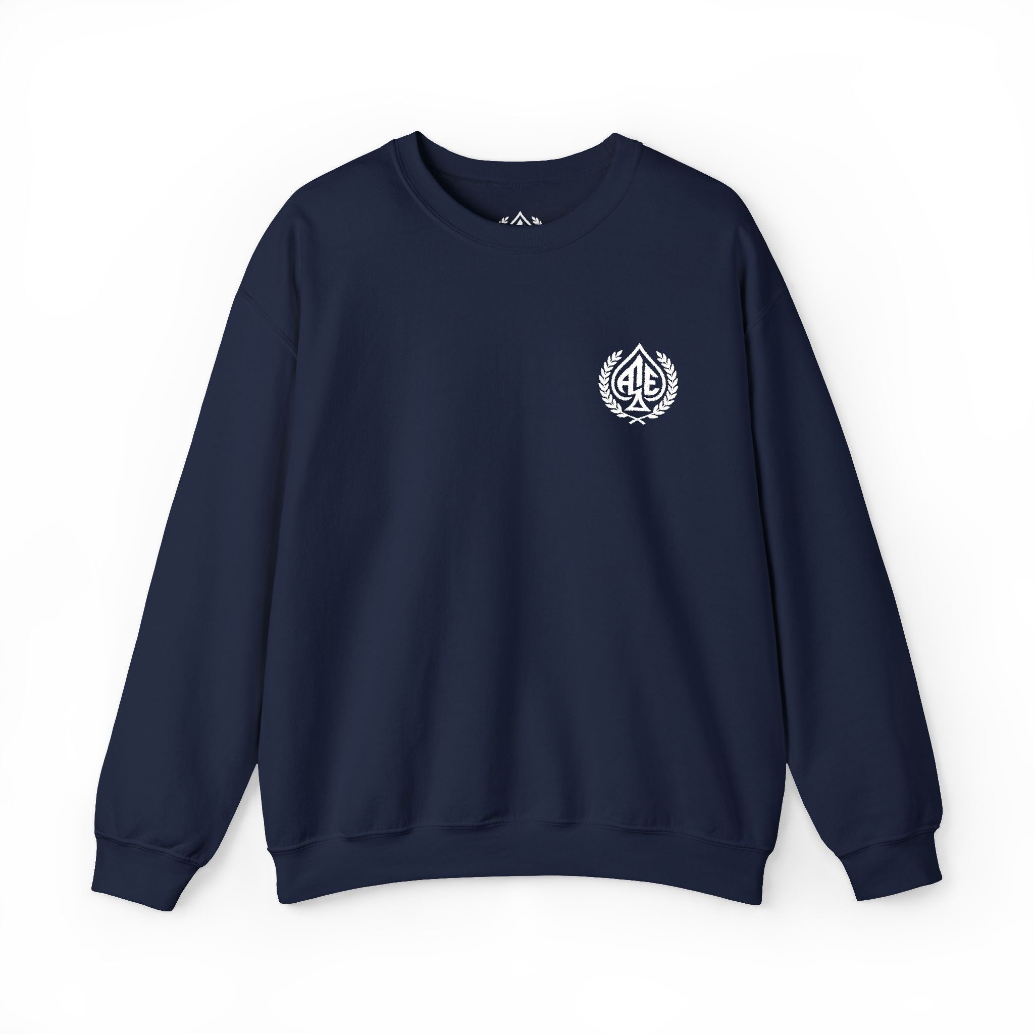 Ace'n White Crest Embroidered Crewneck Sweatshirt