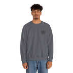 Ace'n Black Crest Embroidered Crewneck Sweatshirt