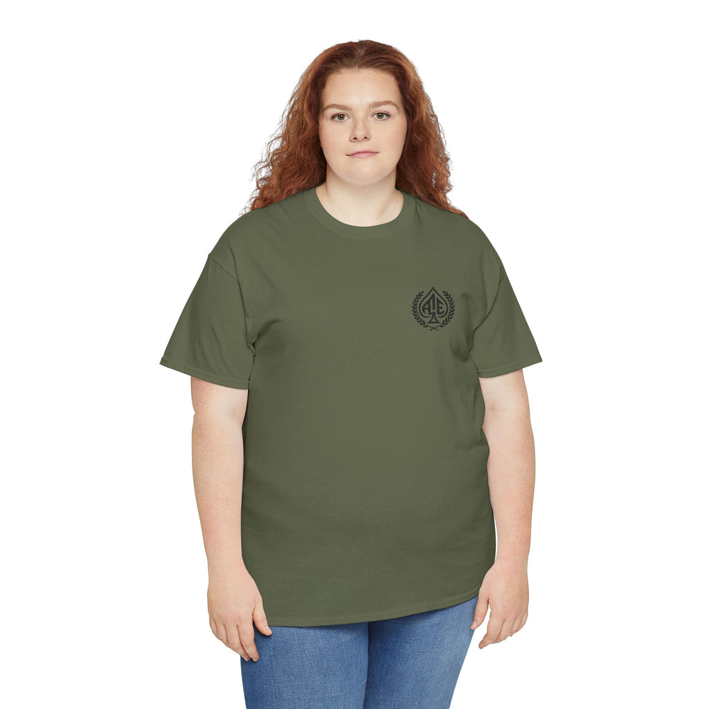Ace'n Black Crest Embroidered Tee