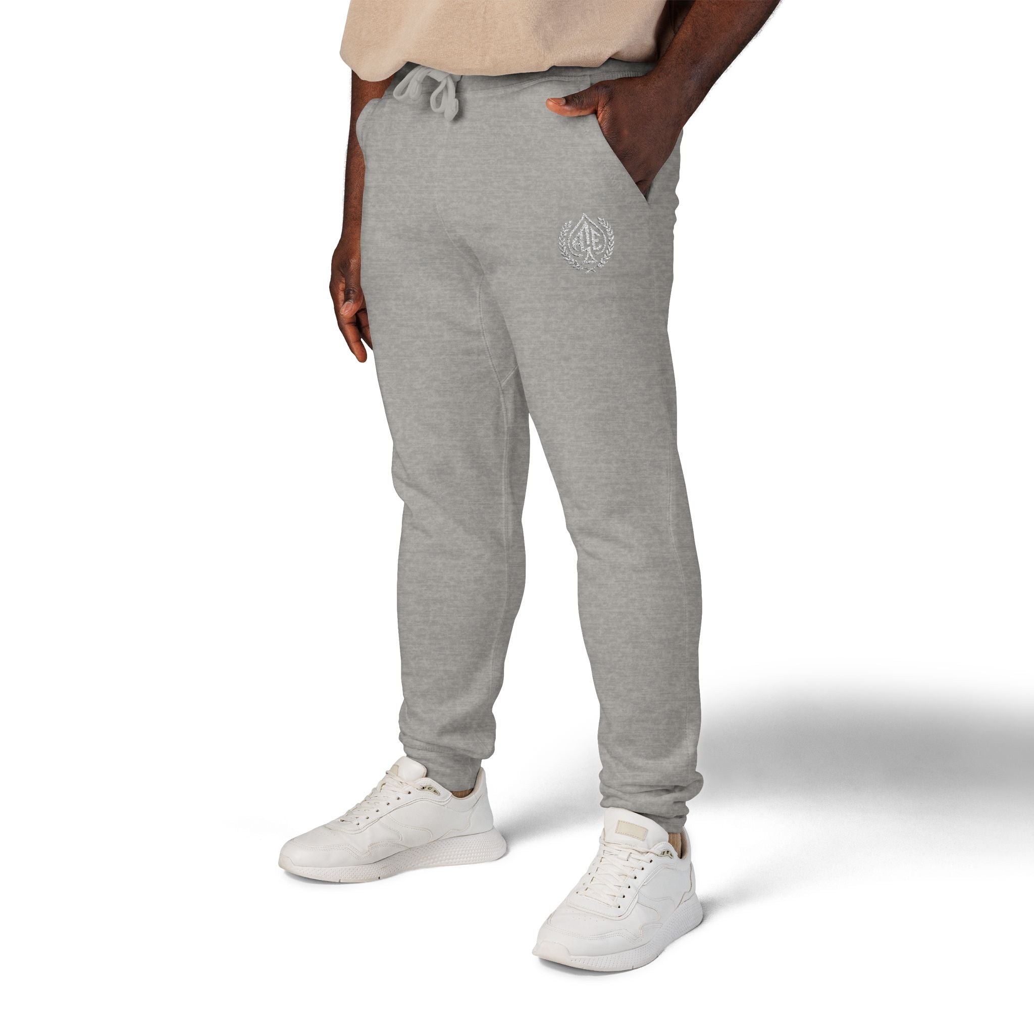 Ace'n White Crest Embroidered Sweatpants