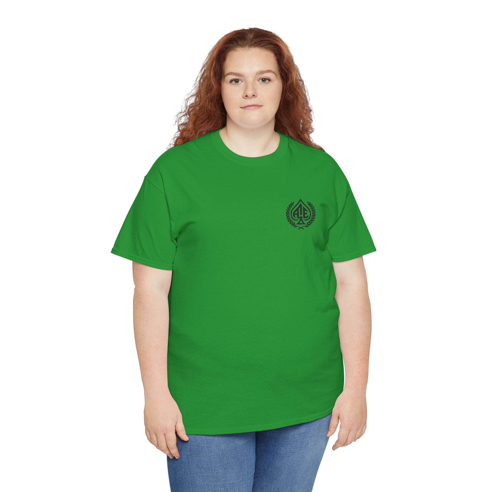 Ace'n Black Crest Embroidered Tee